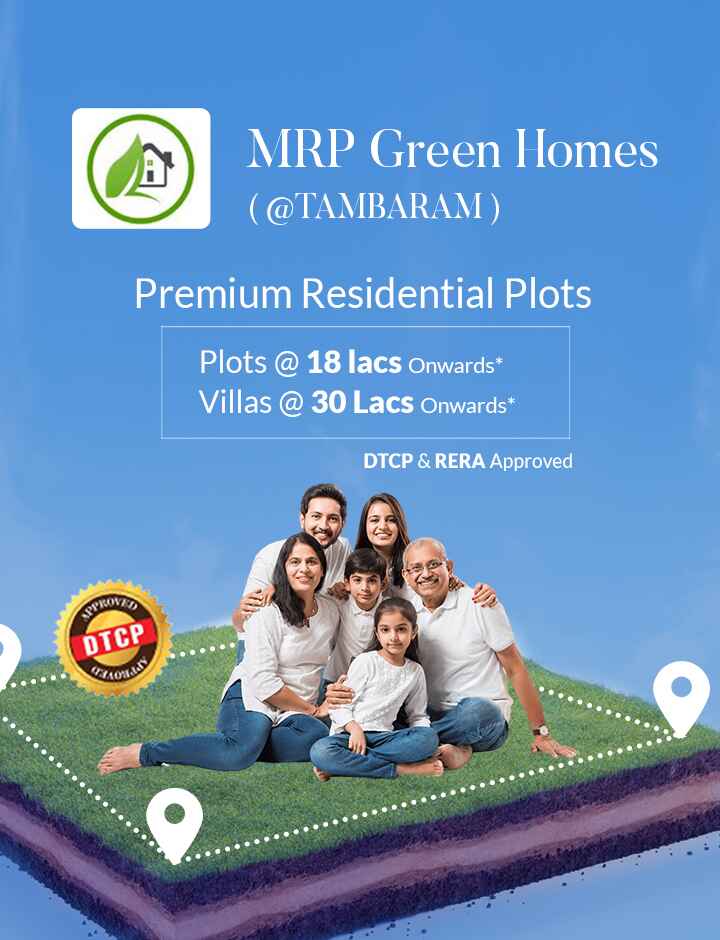 DTCP Approved Plots & Villa in Somangalam, Chennai